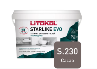 Фуга для плитки Litokol Starlike Evo S.230 Cacao (1 кг)